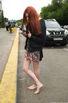 Feet - Sofia B - 2017-04-07 A barefoot redhead's trip