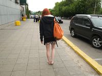 Feet - Sofia B - 2017-04-07 A barefoot redhead's trip