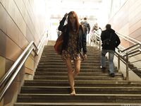 Feet - Sofia B - 2017-04-07 A barefoot redhead's trip