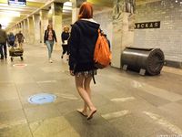 Feet - Sofia B - 2017-04-07 A barefoot redhead's trip