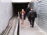 Feet - Sofia B - 2017-04-07 A barefoot redhead's trip