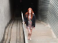 Feet - Sofia B - 2017-04-07 A barefoot redhead's trip