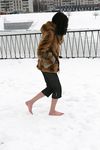 Feet - Tamara -  2009-05-27 Barefoot winter endurnce test