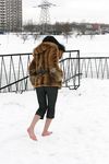 Feet - Tamara -  2009-05-27 Barefoot winter endurnce test