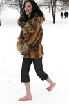 Feet - Tamara -  2009-05-27 Barefoot winter endurnce test