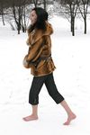 Feet - Tamara -  2009-05-27 Barefoot winter endurnce test