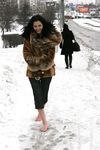 Feet - Tamara -  2009-05-27 Barefoot winter endurnce test