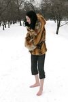 Feet - Tamara -  2009-05-27 Barefoot winter endurnce test