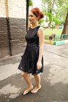 Feet - Toria - 2013-08-24 Redhead beauty in blue dress