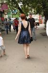 Feet - Toria - 2013-08-24 Redhead beauty in blue dress