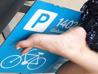 Feet - Toria - 2013-08-24 Redhead beauty in blue dress