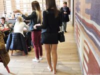 Feet - Uliana - 2016-11-29 Tired of shoes