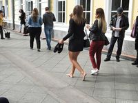 Feet - Uliana - 2016-11-29 Tired of shoes