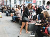 Feet - Uliana - 2016-11-29 Tired of shoes