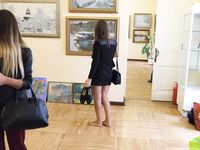 Feet - Uliana - 2016-11-29 Tired of shoes