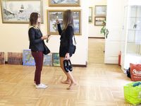 Feet - Uliana - 2016-11-29 Tired of shoes