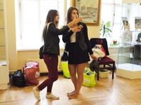 Feet - Uliana - 2016-11-29 Tired of shoes