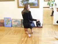 Feet - Uliana - 2016-11-29 Tired of shoes