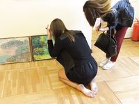 Feet - Uliana - 2016-11-29 Tired of shoes