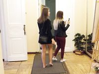 Feet - Uliana - 2016-11-29 Tired of shoes