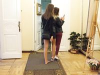 Feet - Uliana - 2016-11-29 Tired of shoes