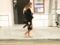 Feet - Uliana - 2016-11-29 Tired of shoes