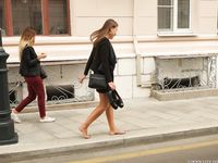 Feet - Uliana - 2016-11-29 Tired of shoes