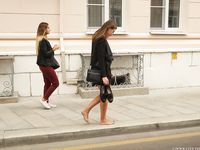 Feet - Uliana - 2016-11-29 Tired of shoes