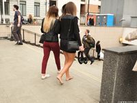 Feet - Uliana - 2016-11-29 Tired of shoes