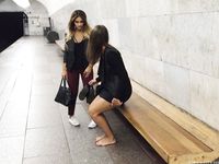 Feet - Uliana - 2016-11-29 Tired of shoes