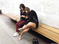 Feet - Uliana - 2016-11-29 Tired of shoes