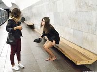 Feet - Uliana - 2016-11-29 Tired of shoes