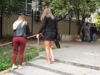 Feet - Uliana - 2016-11-29 Tired of shoes