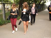 Feet - Uliana - 2016-11-29 Tired of shoes