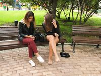 Feet - Uliana - 2016-11-29 Tired of shoes