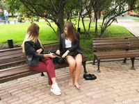 Feet - Uliana - 2016-11-29 Tired of shoes