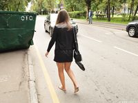 Feet - Uliana - 2016-11-29 Tired of shoes