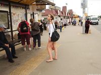 Feet - Valeria C - 2017-08-20 A barefoot trip