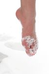 Feet - Valya - 2007-06-15 Hot feet and cold snow