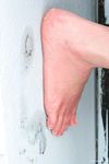 Feet - Valya - 2007-06-15 Hot feet and cold snow