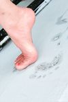 Feet - Valya - 2007-06-15 Hot feet and cold snow