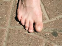 Feet - Valya A - 2016-02-28 A girl with plaited hair