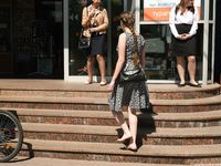 Feet - Valya A - 2016-02-28 A girl with plaited hair