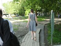 Feet - Valya A - 2016-02-28 A girl with plaited hair