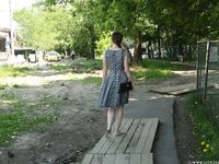 Feet - Valya A - 2016-02-28 A girl with plaited hair