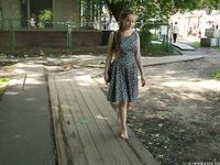 Feet - Valya A - 2016-02-28 A girl with plaited hair