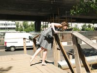 Feet - Valya A - 2016-02-28 A girl with plaited hair