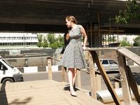 Feet - Valya A - 2016-02-28 A girl with plaited hair