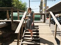 Feet - Valya A - 2016-02-28 A girl with plaited hair