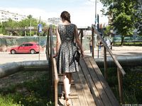 Feet - Valya A - 2016-02-28 A girl with plaited hair